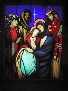 Epiphany Stained Glass by Janet McKenzie