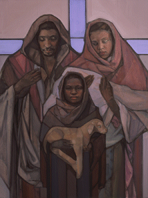 The Holy Family II© by Janet McKenzie