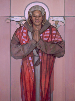 New Image - Saint Monica© by Janet McKenzie