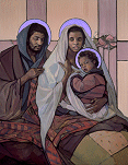 The Holy Family© by Janet McKenzie