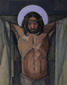 Station 12 - Jesus Dies On The Cross© by Janet McKenzie
