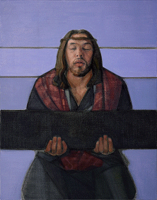 Station 2 - Jesus Takes Up His Cross© by Janet McKenzie